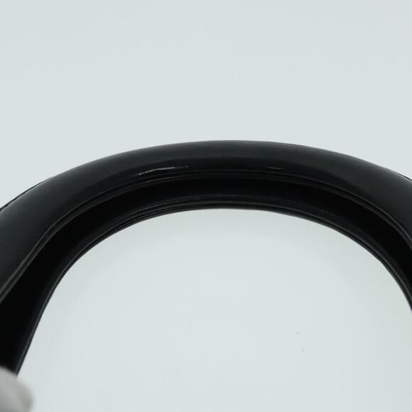 CELINE Macadam Canvas Hand Bag Pvc Leather Black Gold - Picture 9 of 13